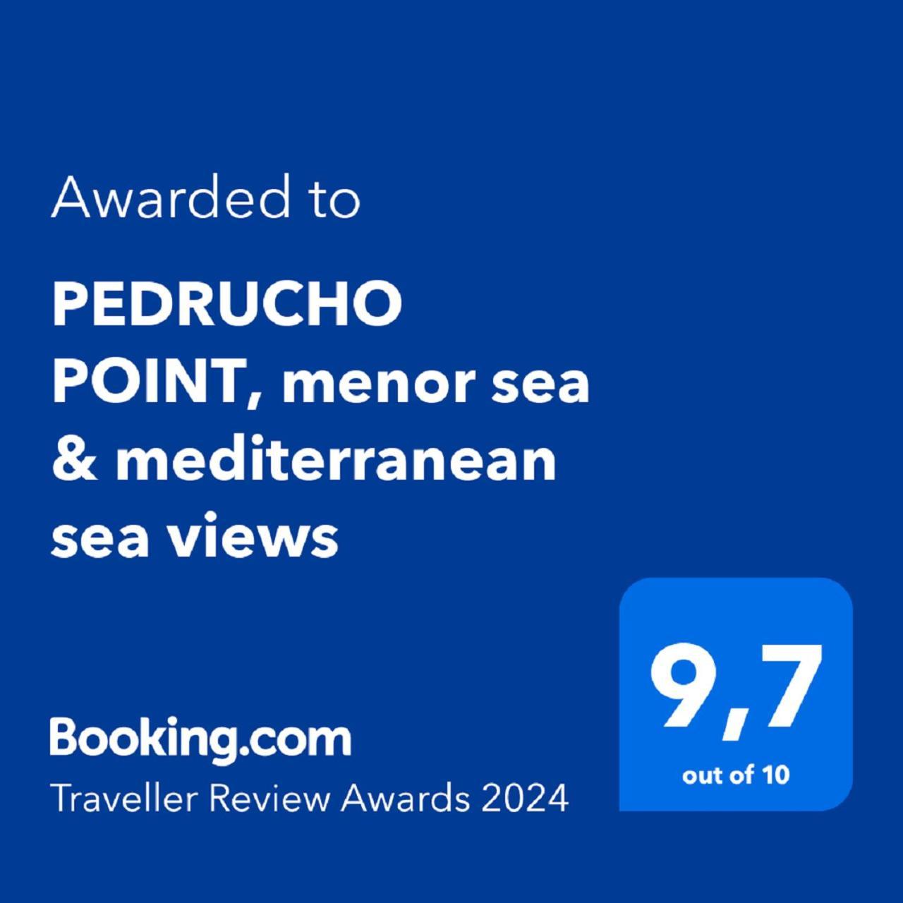 Pedrucho Point, Menor Sea & Mediterranean Sea Views ลามังกา เดล มาร์เมนอร์ ภายนอก รูปภาพ
